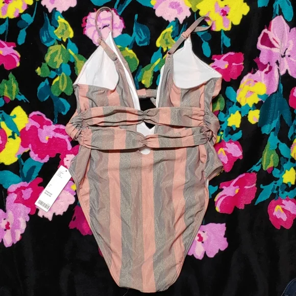 Urban Outfitters 🆕 Cici Knotty One Piece Swimsuit L - Picture 6 of 11